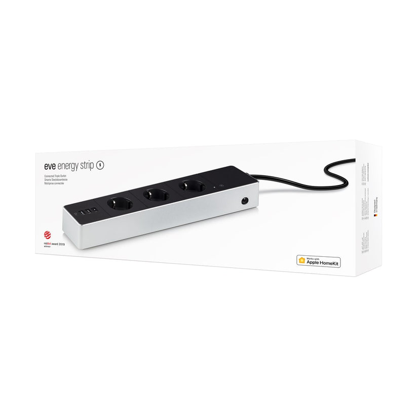 HomeKit prodlužovací přívod Eve Energy Strip - 3x zásuvka - iSTYLE CZ