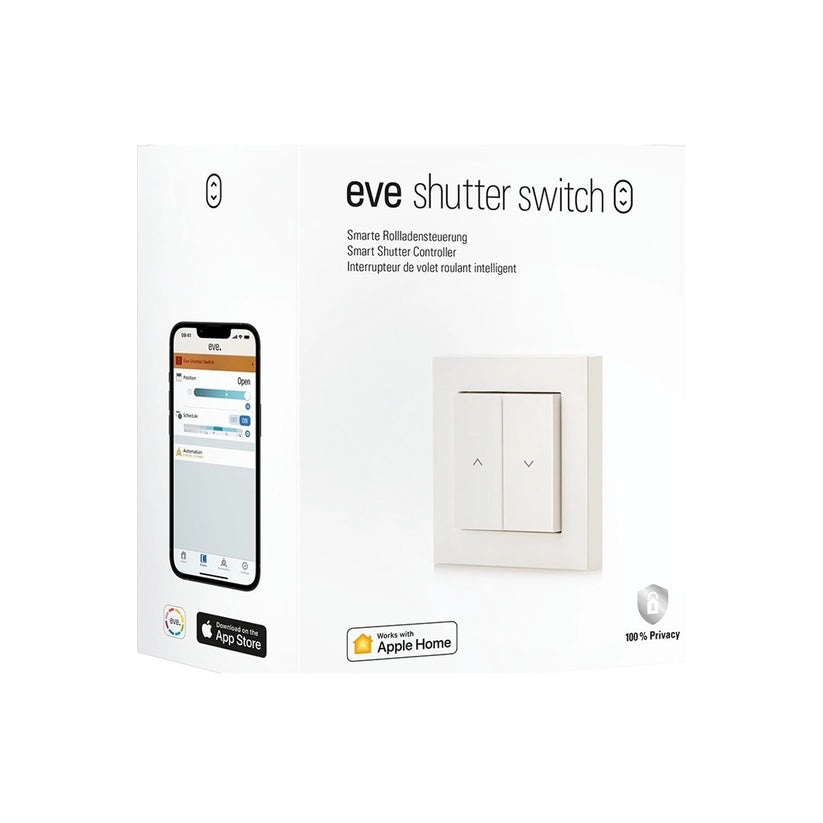 Chytrý ovladač na rolety Eve Shutter Switch - iSTYLE.cz