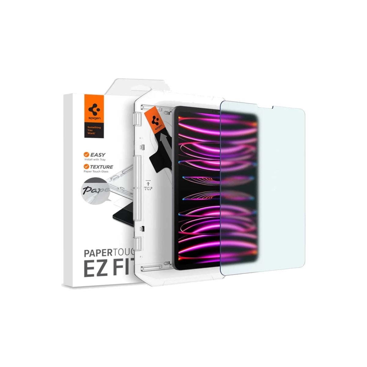 Ochranná fólie pro iPad Spigen Glass EZ Fit - iSTYLE CZ