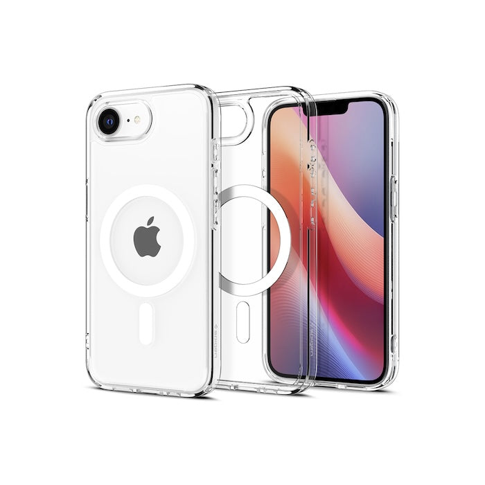 MagSafe kryt pro iPhone 16e Spigen Ultra Hybrid - průhledný - iSTYLE CZ
