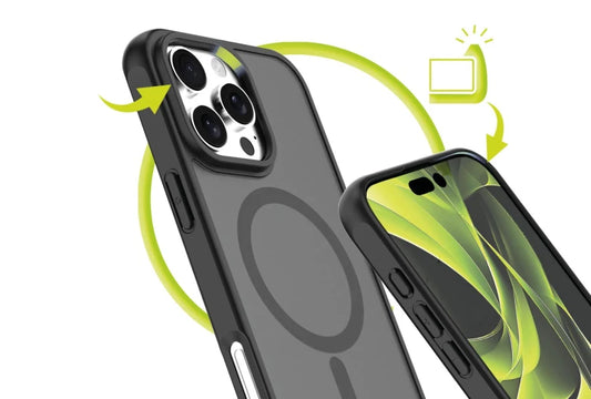 MagSafe kryt pro iPhone 16 Pro Mobile Origin Easy Hybrid - matně černý