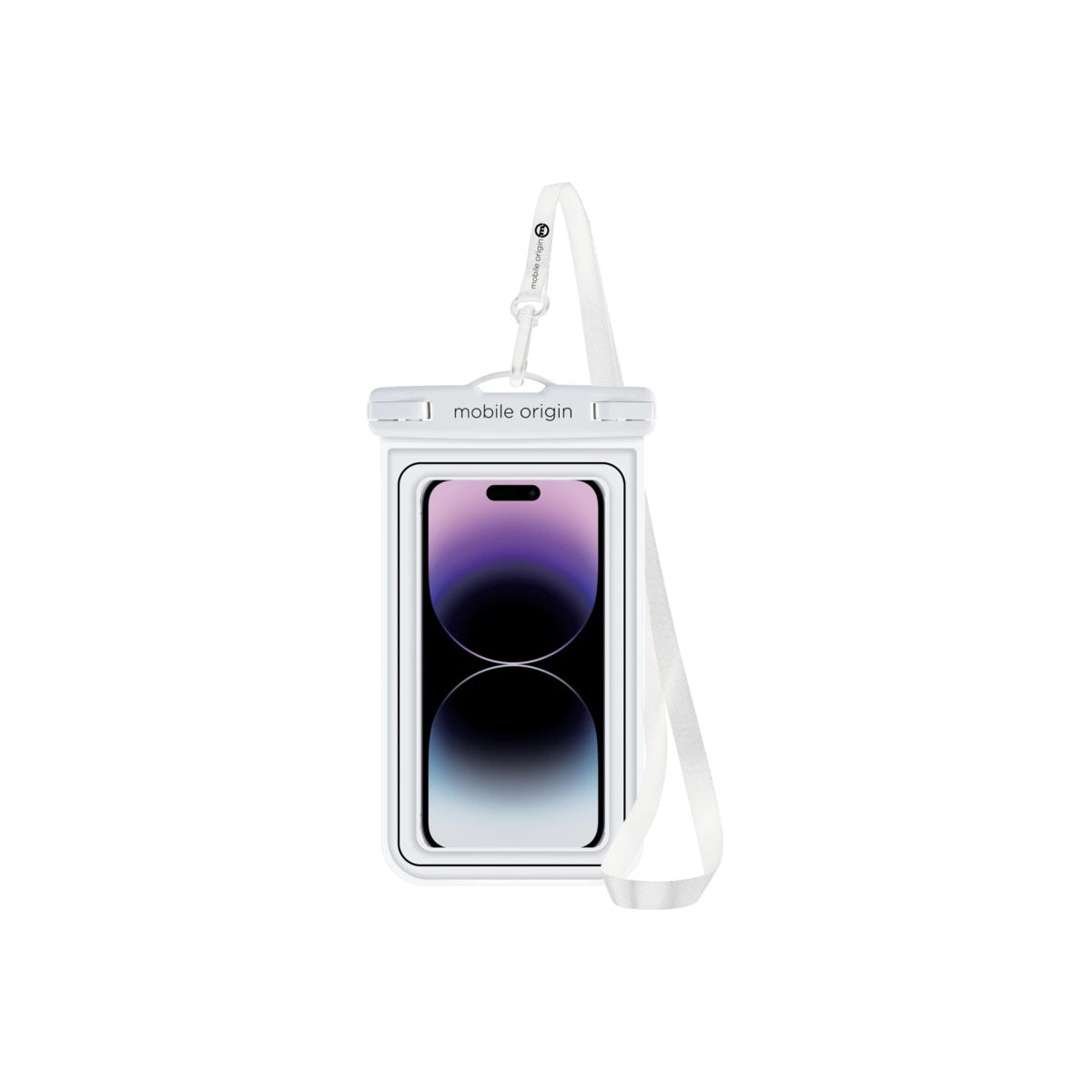 Vodotěsný plovoucí kryt Mobile Origin 6,5" - bílý / černý - iSTYLE CZ