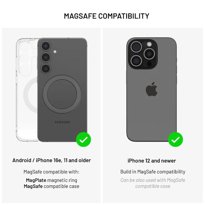 MagSafe držák s přísavkami FIXED MagMate - černý - iSTYLE CZ