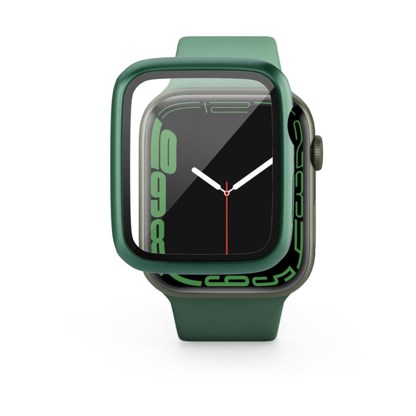 Ochranný kryt na Apple Watch 7 45 mm Epico Glass Case - černý - iSTYLE CZ
