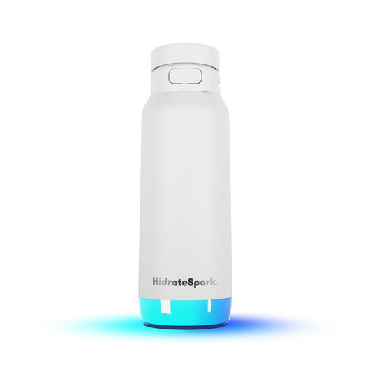 Chytrá lahev HidrateSpark PRO 2 950 ml - bílá