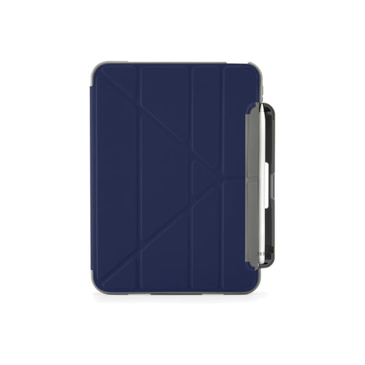 Polohovatelné pouzdro pro iPad 10. gen Pipetto Origami Pencil Shield - tmavě modré - iSTYLE CZ