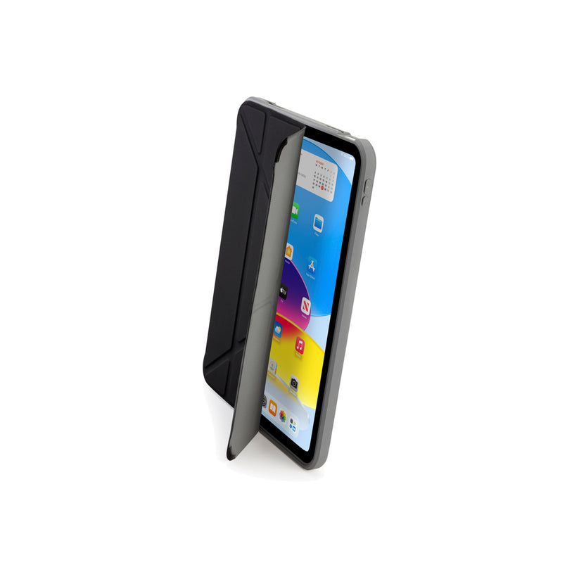 Polohovatelné pouzdro pro iPad 10. gen Pipetto Origami Shield - černé - iSTYLE CZ