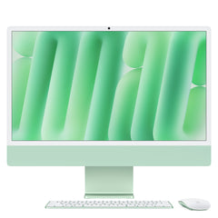iMac 24“ 4.5K displej, Apple M4 10jádrové CPU, 10jádrové GPU, 16GB, 256GB SSD, CZ - zelený (otevřený) - iSTYLE.cz