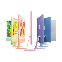 iMac 24“ 4.5K displej, Apple M4 8jádrové CPU, 8jádrové GPU, 16GB, 256GB SSD, CZ - stříbrný