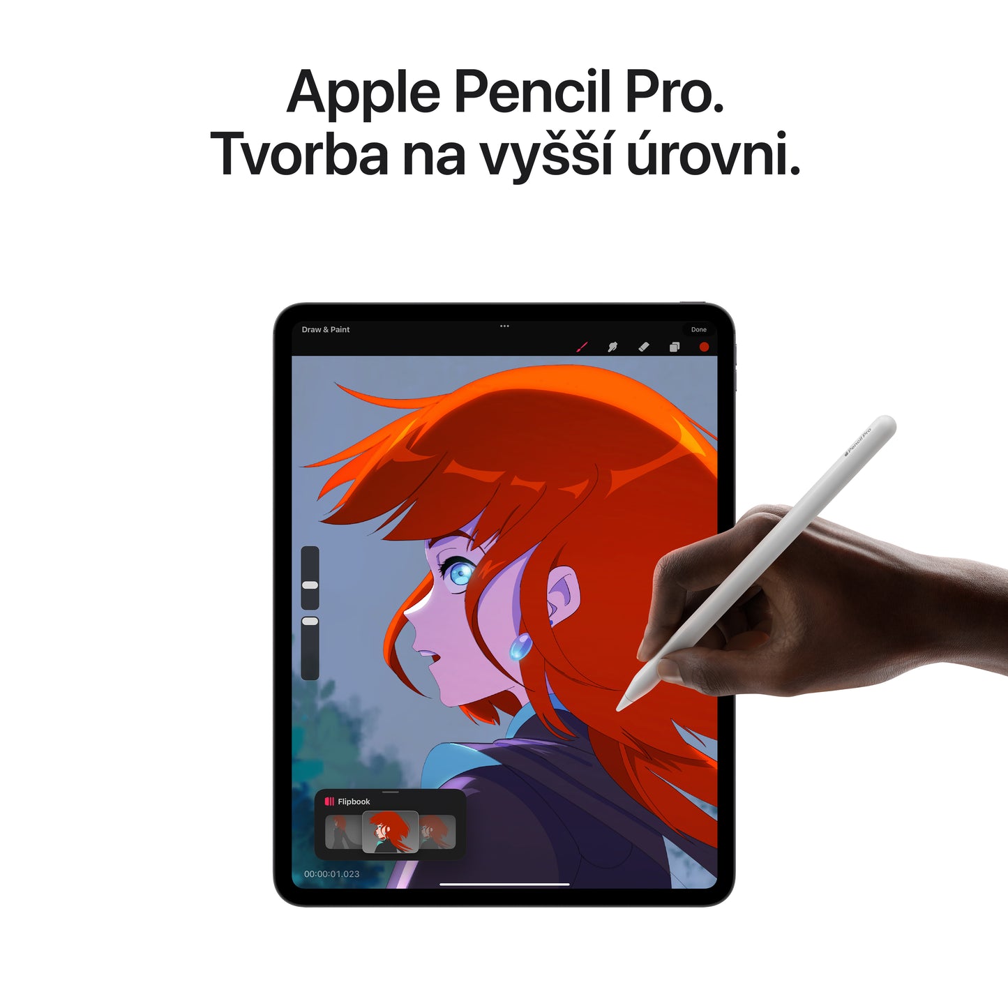 11palcový iPad Pro Wi-Fi 1TB se sklem s nanotexturou - stříbrný (otevřený) - iSTYLE.cz