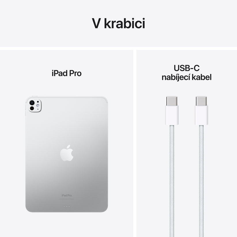 11palcový iPad Pro Wi-Fi 1TB se sklem s nanotexturou - stříbrný (otevřený) - iSTYLE.cz