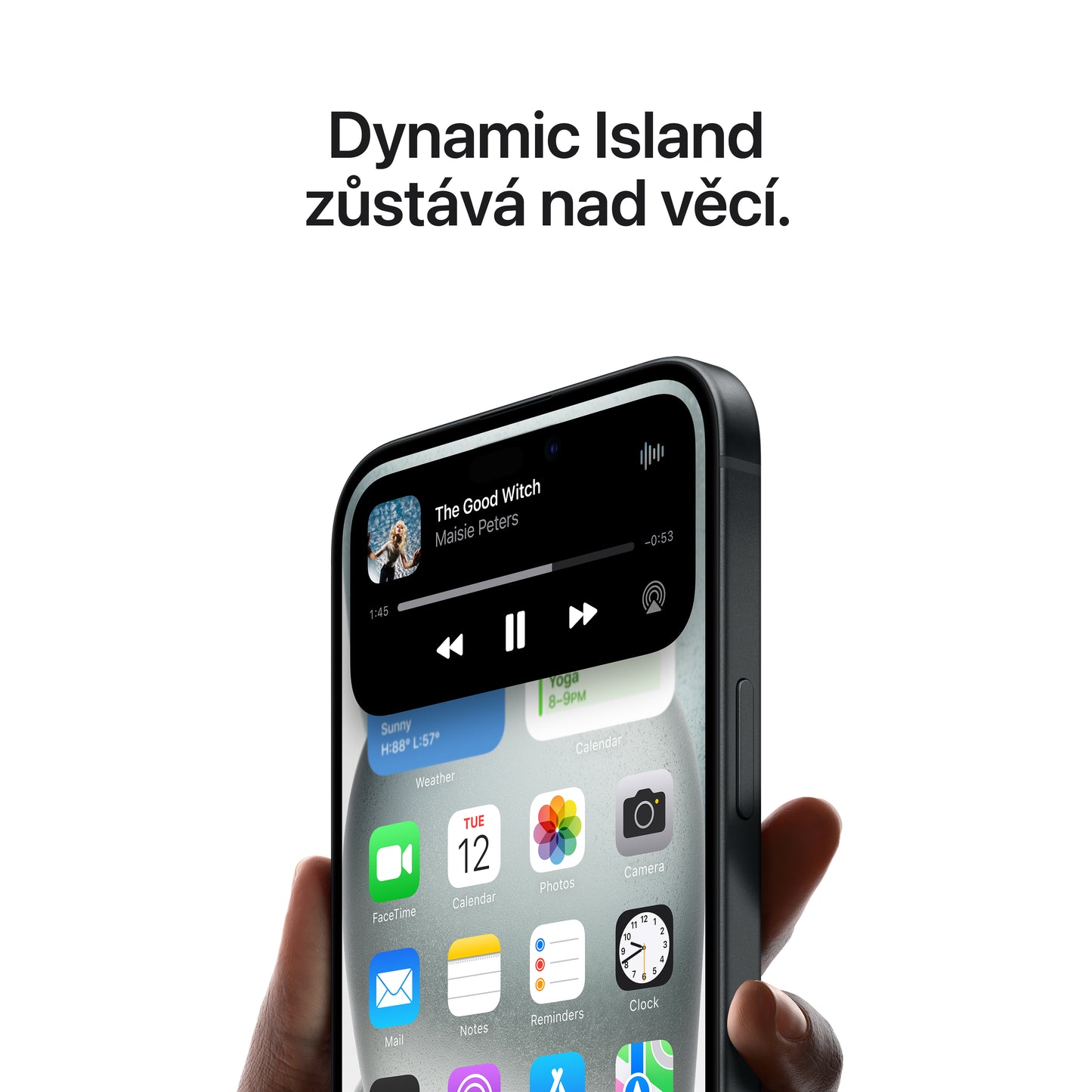 Apple iPhone 15 256GB - černý