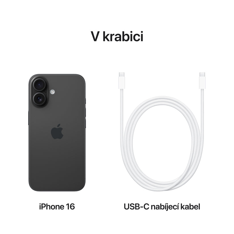 Apple iPhone 16 256GB - černý (renovovaný) - iSTYLE.cz