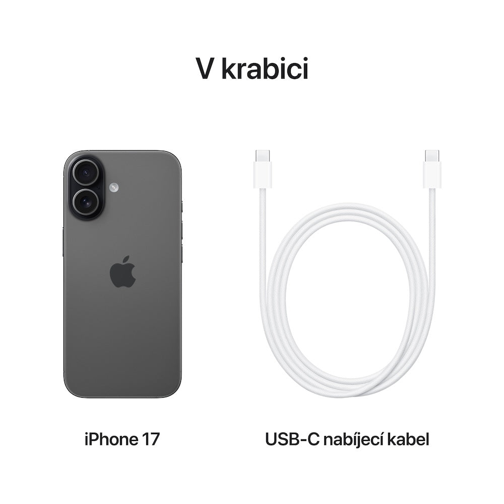 Apple iPhone 17 256GB - černý (otevřený) - iSTYLE.cz