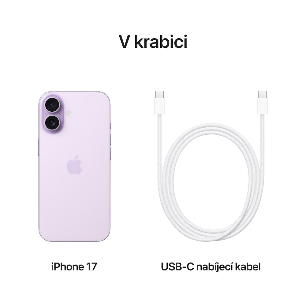 Apple iPhone 17 256GB - levandulový (otevřený) - iSTYLE.cz