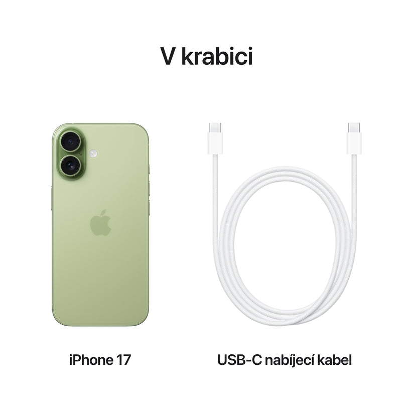 Apple iPhone 17 256GB - šalvějově zelený (otevřený) - iSTYLE.cz