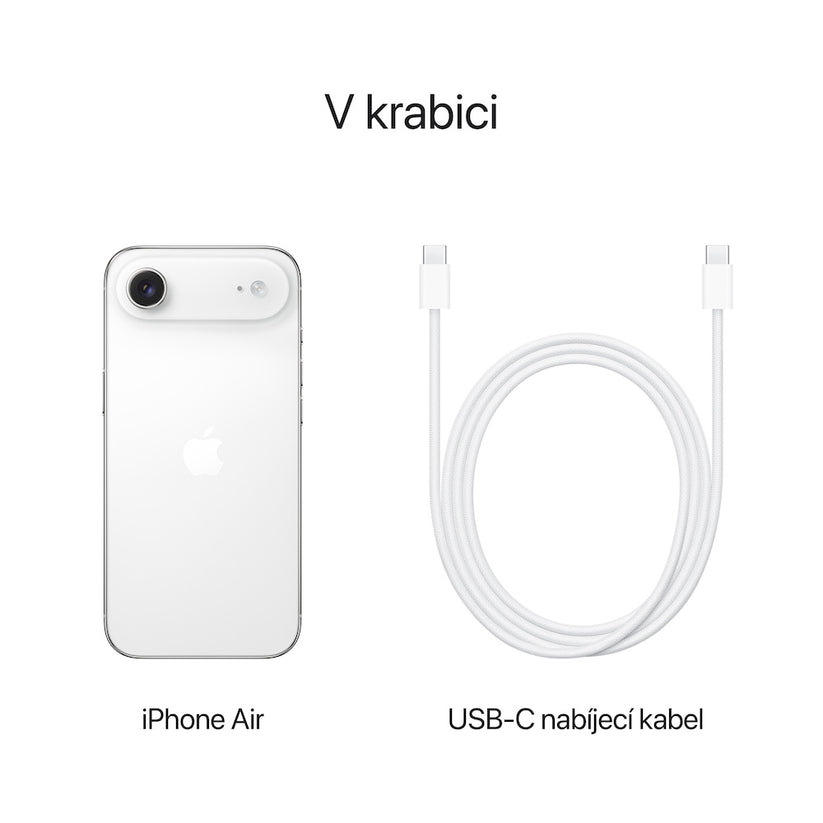 Apple iPhone Air 256GB - oblačně bílý (otevřený) - iSTYLE.cz