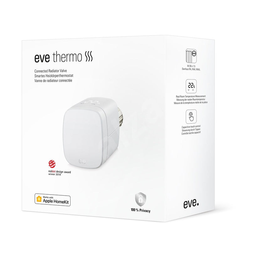 Chytrý ventil na radiátor Eve Thermo s podporou Thread - iSTYLE CZ