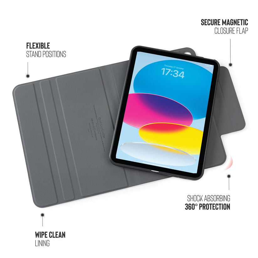 Kryt na iPad Air Pipetto Origami No5 Rotating Folio Case - černý - iSTYLE CZ