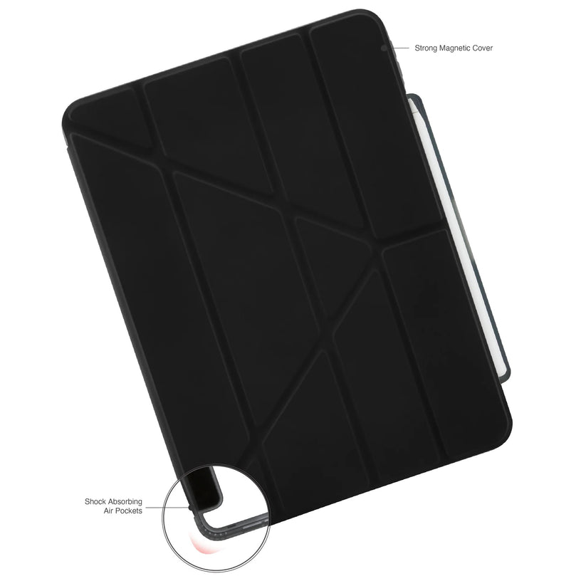 Kryt na iPad Air 13" Pipetto Origami No3 Pencil Case - černý - iSTYLE CZ