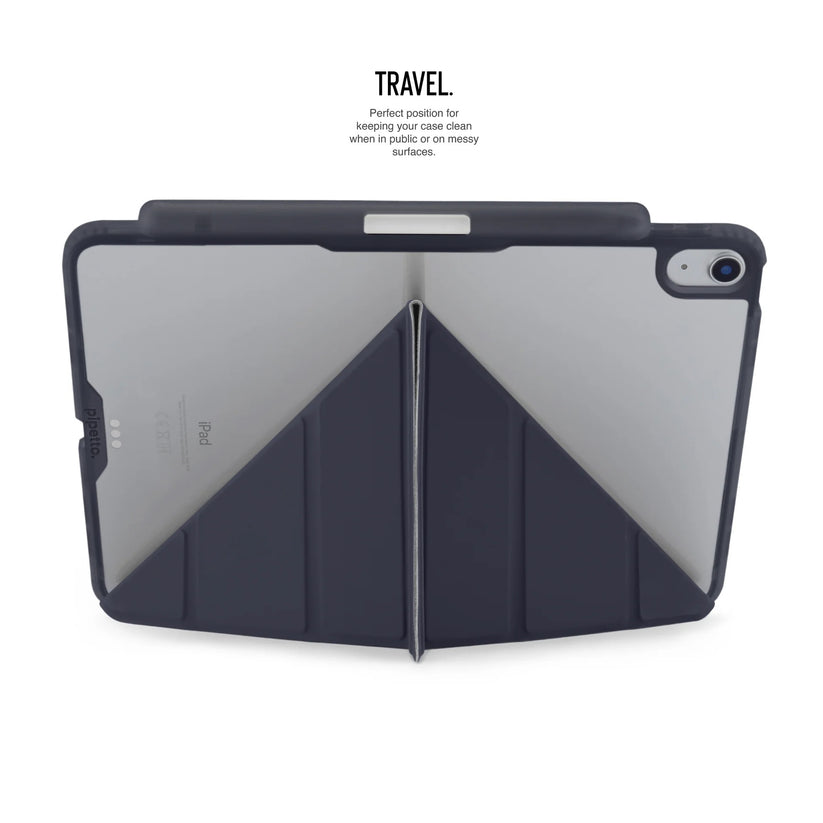 Kryt na iPad Air Pipetto Origami No3 Pencil Case - tmavě modrý - iSTYLE CZ