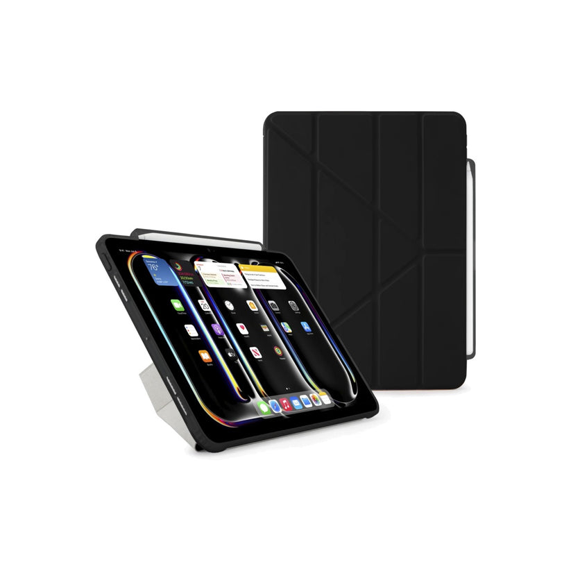Kryt na iPad Pro 13" Pipetto Origami No3 Pencil Case - tmavě modrý - iSTYLE CZ