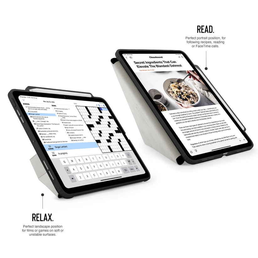 Kryt na iPad Pro 11" Pipetto Origami No3 Pencil Case - černý - iSTYLE CZ