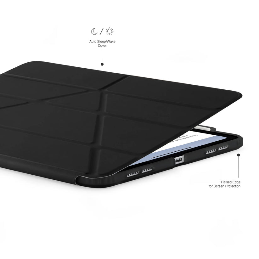 Kryt na iPad Pro 11" Pipetto Origami No3 Pencil Case - černý - iSTYLE CZ