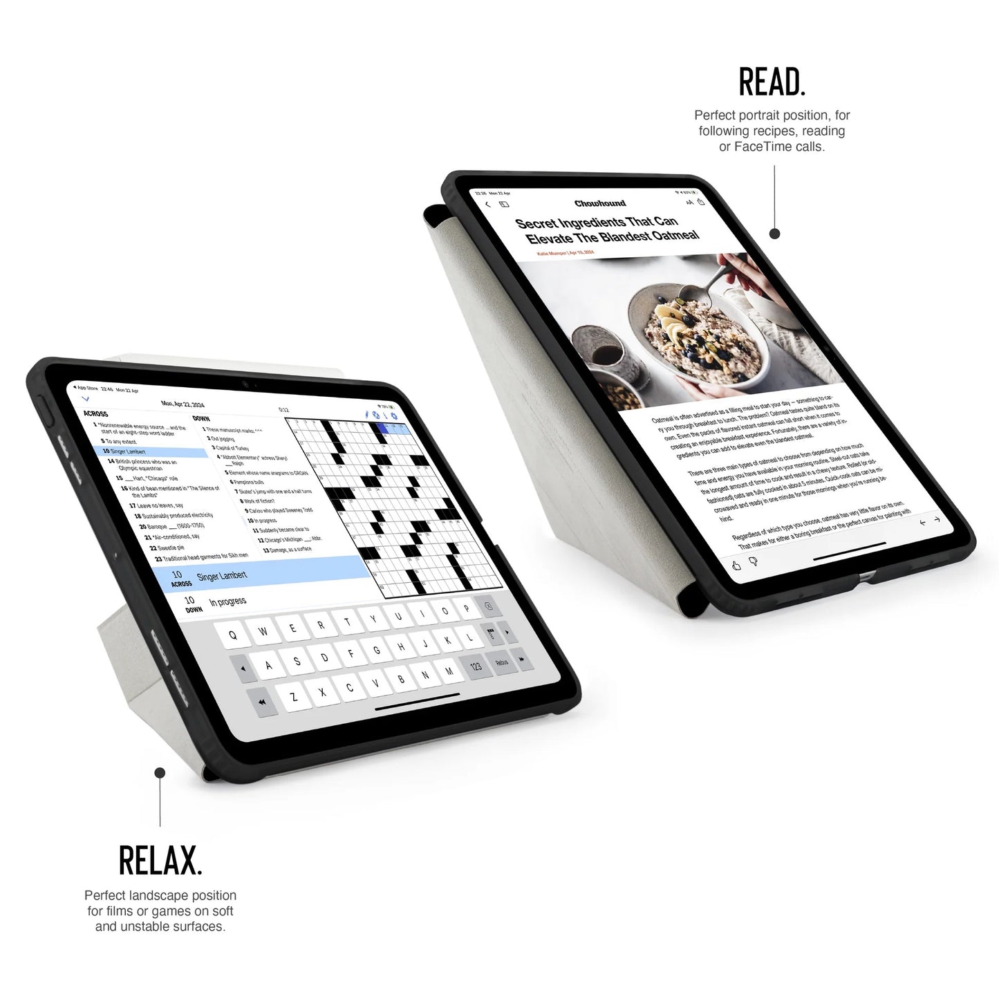Kryt na iPad Pro 11" Pipetto Origami No1 Original Case - černý - iSTYLE CZ