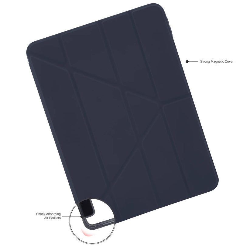 Kryt na iPad Pro 13" Pipetto Origami No1 Original Case - tmavě modrý - iSTYLE CZ