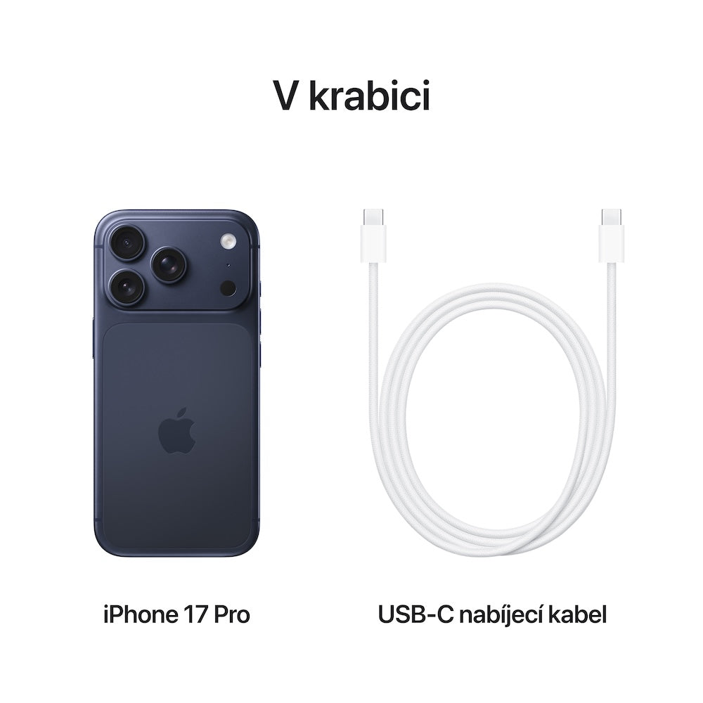 Apple iPhone 17 Pro 1TB - temně modrý - iSTYLE CZ