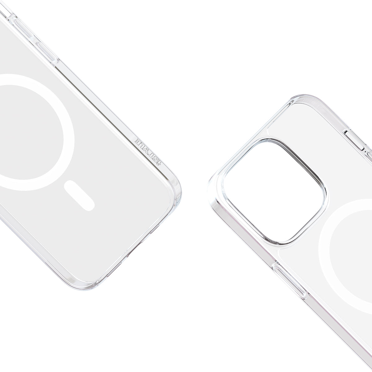 MagSafe kryt na iPhone 14 Pro Max iSTYLE HERO CASE 6,1" - průhledný - iSTYLE CZ