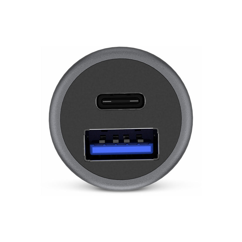 Duální nabíječka do auta iSTYLE 38W Pro Car Charger - vesmírně šedý - iSTYLE CZ