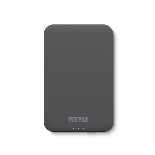 MagSafe bezdrátová 5000mAh powerbanka iSTYLE - vesmírně šedá - iSTYLE CZ