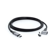 Magnetický opletený datový kabel USB-C na USB-C Epico - šedý - iSTYLE CZ