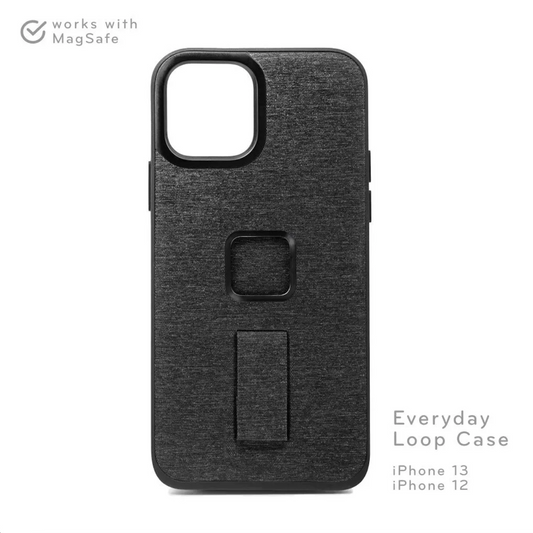 Kryt s poutkem na iPhone 14 Pro Peak Design Mobile Everyday Loop Case - šedý - iSTYLE CZ
