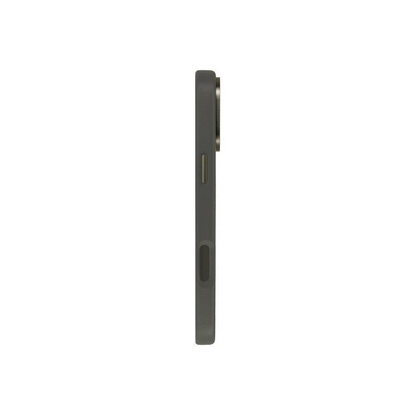 Kožený MagSafe kryt pro iPhone 16 Pro Max Dviced – šedý - iSTYLE CZ