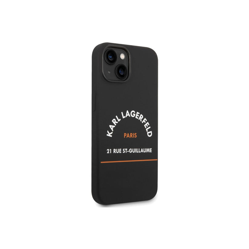 Kryt pro iPhone 14 Plus Karl Lagerfeld Rue St Guillaume - černý - iSTYLE CZ
