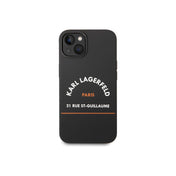 Kryt pro iPhone 14 Plus Karl Lagerfeld Rue St Guillaume - černý - iSTYLE CZ