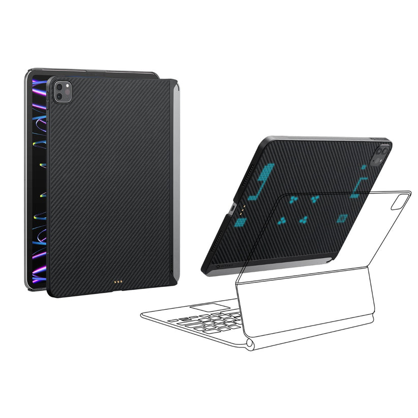 Kryt na iPad Pro 11" (22/21) Pitaka MagEZ 2 - černý - iSTYLE CZ