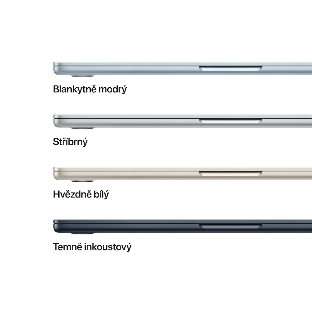 MacBook Air 13,6", Apple M4 10jádrové CPU, 8jádrové GPU, 16GB, 256GB SSD, CZ - blankytně modrý (otevřený) - iSTYLE.cz
