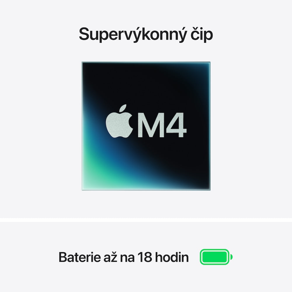 MacBook Air 13,6", Apple M4 10jádrové CPU, 8jádrové GPU, 16GB, 256GB SSD, CZ - blankytně modrý (otevřený) - iSTYLE.cz