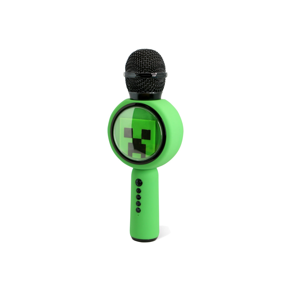 Bezdrátový dětský mikrofon OTL PopSing LED Minecraft - iSTYLE CZ