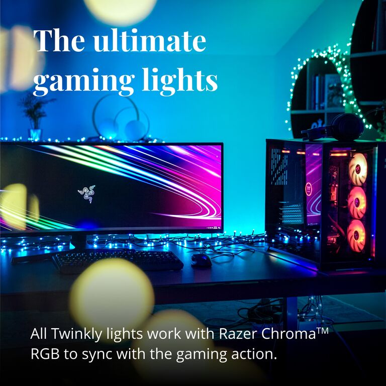 Chytré LED osvětlení na stromeček Twinkly Strings 100 diod 8m - vícebarevné - iSTYLE CZ