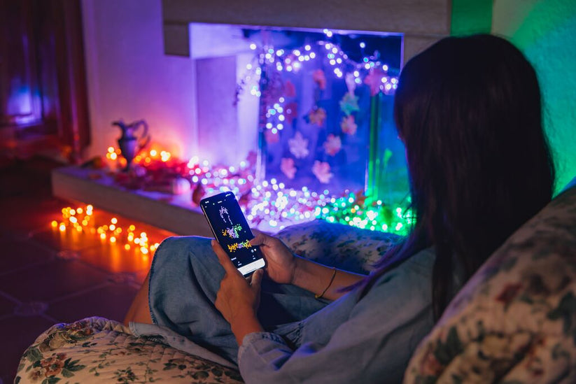 Chytré LED osvětlení na stromeček Twinkly Strings 100 diod 8m - vícebarevné - iSTYLE CZ