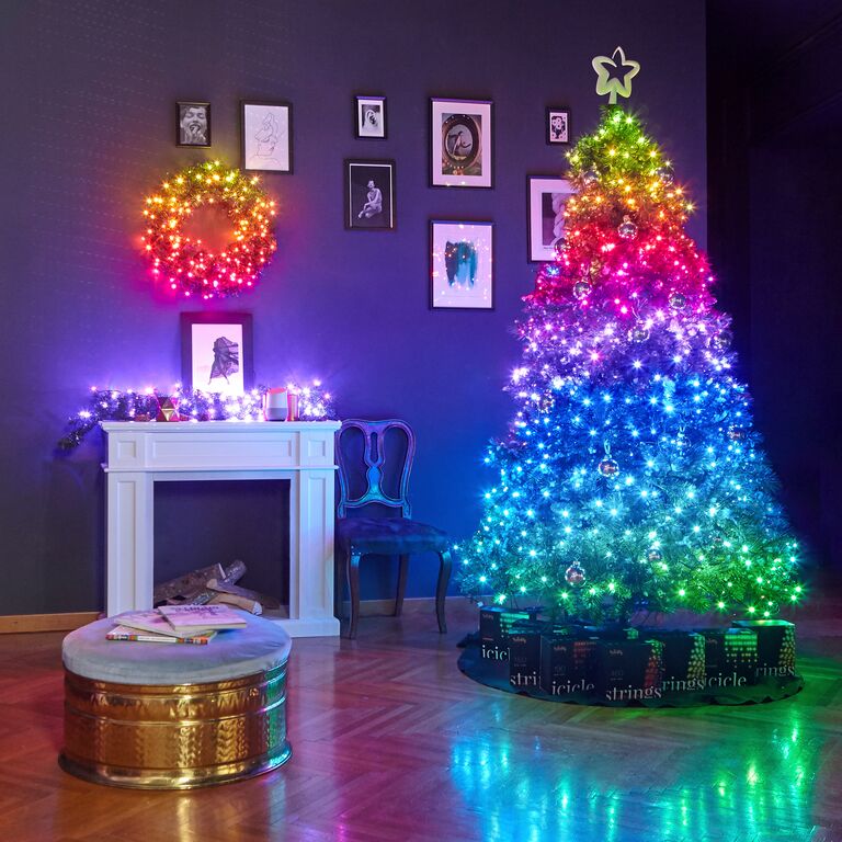 Chytré LED osvětlení na stromeček Twinkly Strings 100 diod 8m - vícebarevné - iSTYLE CZ
