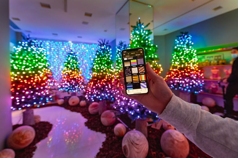 Chytré LED osvětlení na stromeček Twinkly Strings 100 diod 8m - vícebarevné - iSTYLE CZ