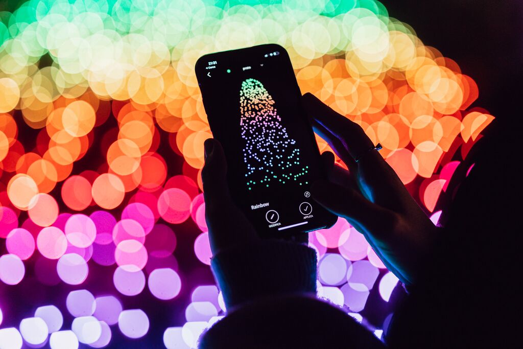 Chytré LED osvětlení na stromeček Twinkly Strings 100 diod 8m - vícebarevné - iSTYLE CZ