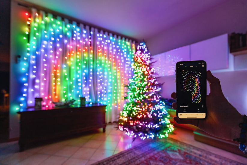 Chytré LED osvětlení na stromeček Twinkly Strings 100 diod 8m - vícebarevné - iSTYLE CZ