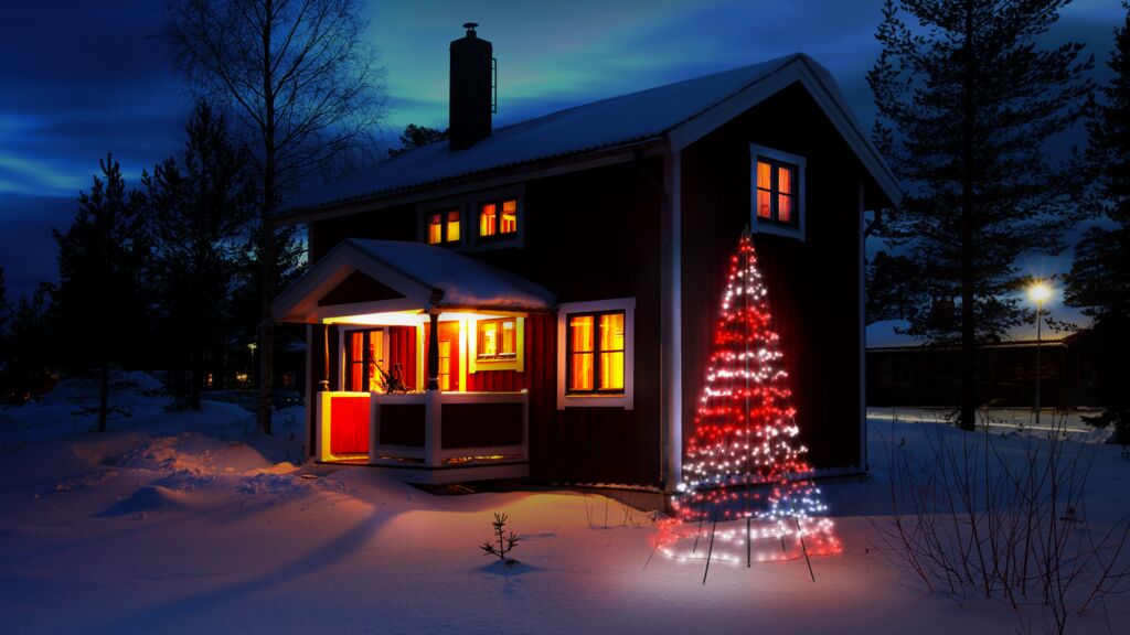 Světelný strom Twinkly Tree 1000 diod 6m - vícebarevný/bílý - iSTYLE CZ